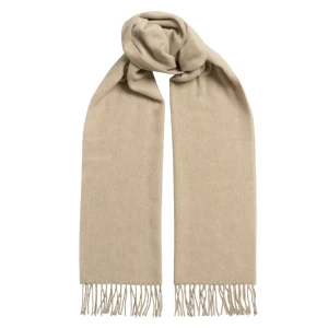 Asket The Cashmere Wool Scarf Beige